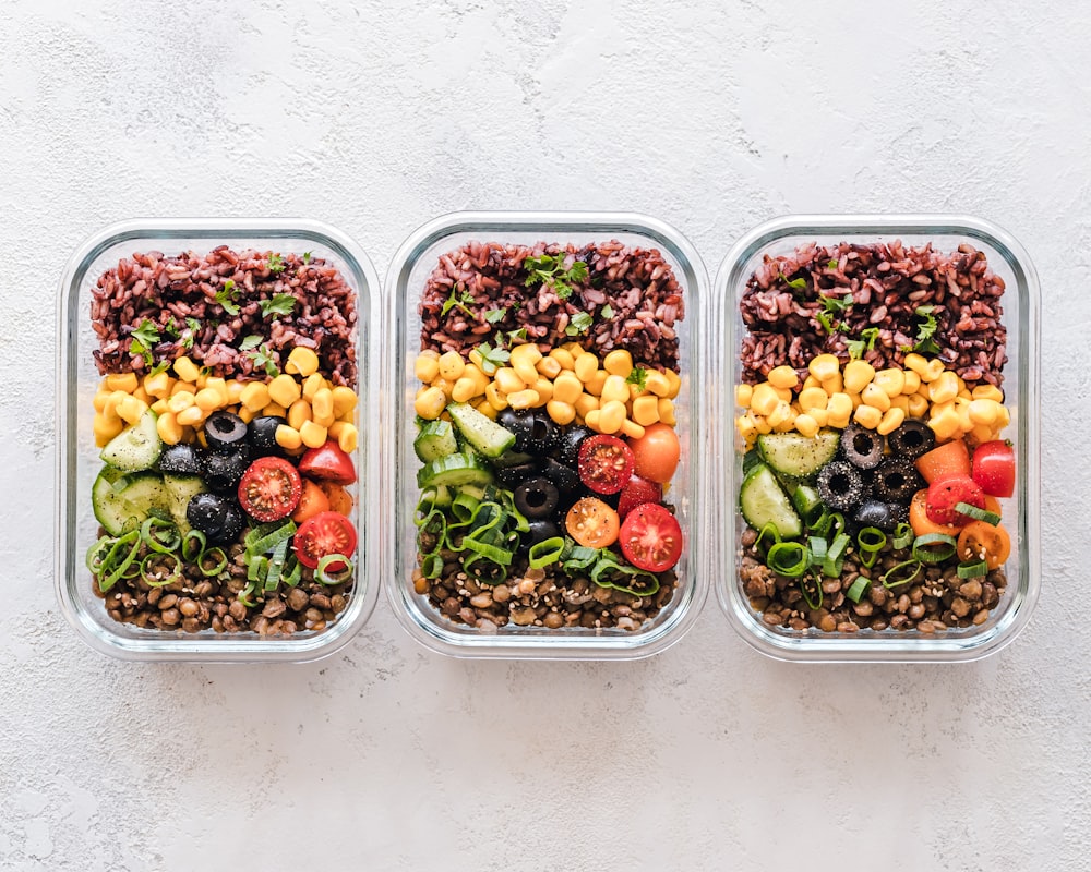 Insalata di cereali integrali